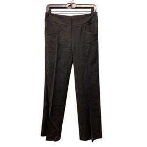 Bally Wool Blend Dress Pants Womens Size 4 Black Classic Fit‎ Tailored Trousers